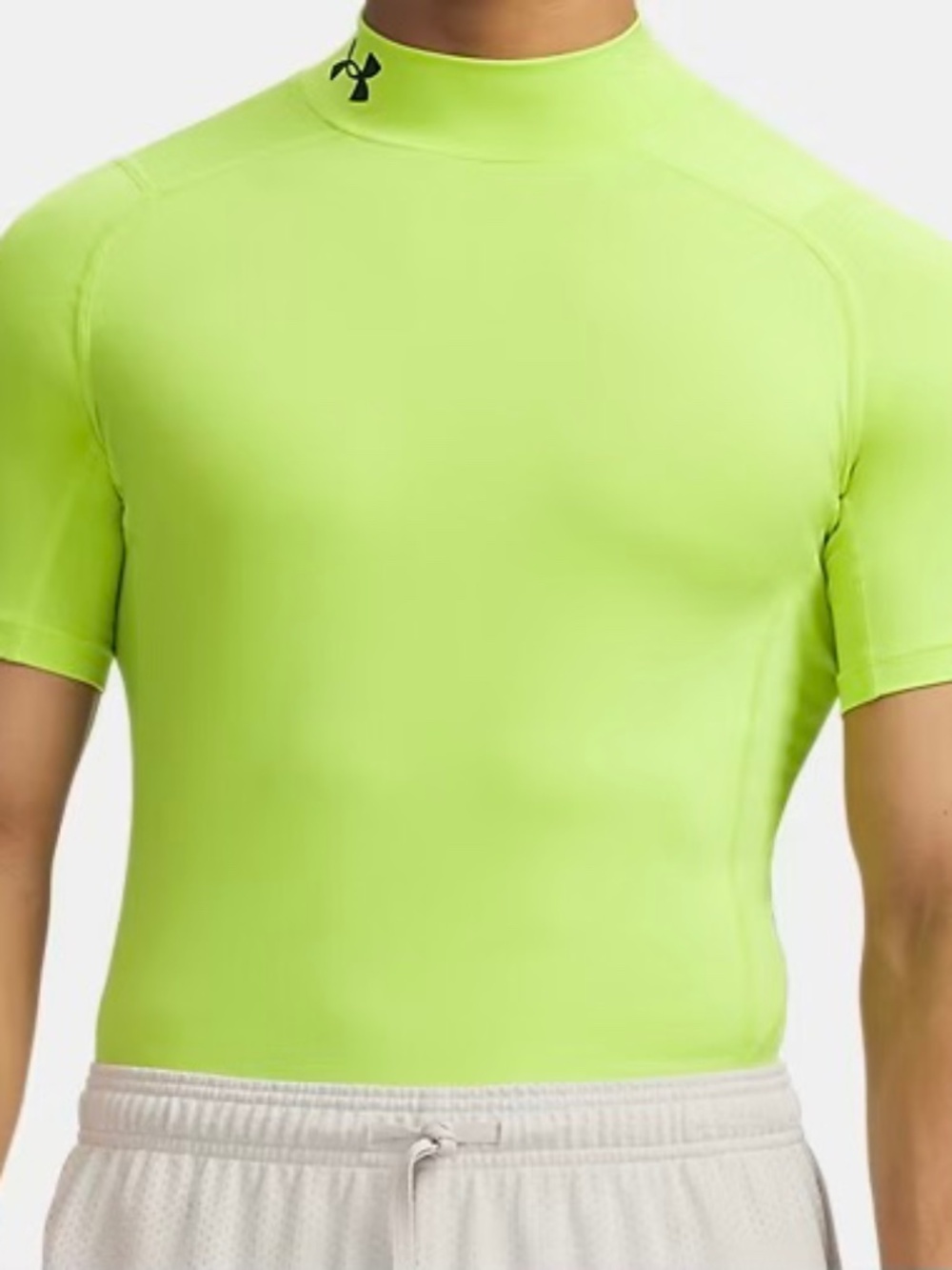 UnderArmour Heatgear Compression mock neck football shirt Top men’s, S NWT